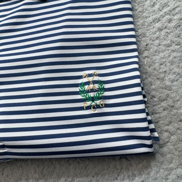 Peter Millar Polo Shirt Men‎ Extra Large Blue Peachtree Golf Club Summer Comfort - Picture 15 of 16